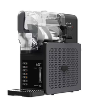 Máquina Profesional para Granizados ANBOLIFE con Tecnología de Enfriamiento Rápido, 5 Programas Preestablecidos, Margaritas Congeladas, Frappés y Más, Gris
