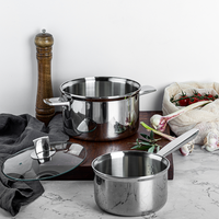 Meilleures ventes, casserole en acier inoxydable 316, ustensiles de cuisine bon marché, Mini Pot à lait en acier inoxydable