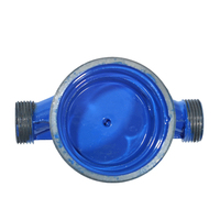 "Single Jet Cold Water Meter Class B Accuracy Dry Type Reading IP68 OEM Cast Iron/Brass"