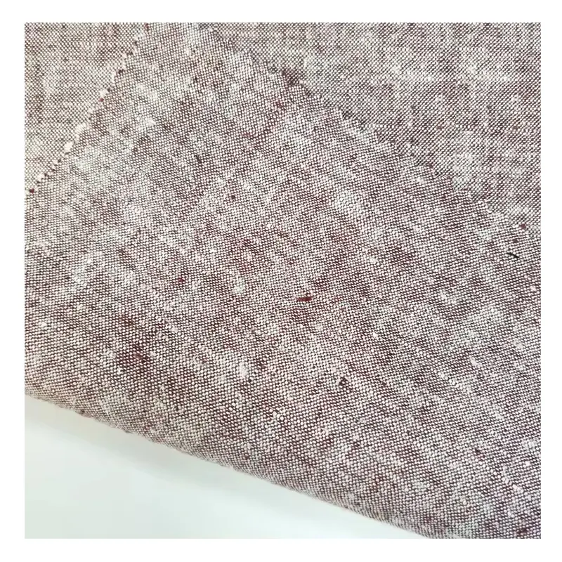 51132C --54%Hemp 44%Organic Cotton 2%Spandex Blended Fabric Yarn Dyed Fabrics for Garment
