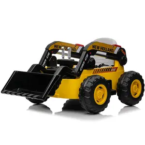 Tracteur New Holland 4x4 sous licence, voiture électrique pour enfants, jouet à conduire