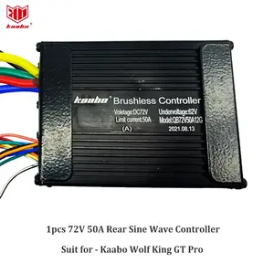 Controlador de onda sinusoidal original de <span class=keywords><strong>Kaabo</strong></span> Wolf <span class=keywords><strong>King</strong></span> <span class=keywords><strong>GT</strong></span> <span class=keywords><strong>Pro</strong></span> 72V 50A, controlador sin escobillas para accesorios de <span class=keywords><strong>Kaabo</strong></span> Wolf <span class=keywords><strong>King</strong></span> <span class=keywords><strong>GT</strong></span> <span class=keywords><strong>Pro</strong></span> <span class=keywords><strong>Kaabo</strong></span> - Product Image 2