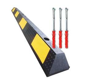 Прочный 1830 мм Резиновый ограничитель движения предупреждающий продукт для парковки и управления парковкой - Product Image 2