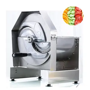 Máquina de corte manual para fatiar frutas, raiz, vegetais, limão, batata, laranja, lótus, pêra, maçã, preço barato, 2024, com preço para venda