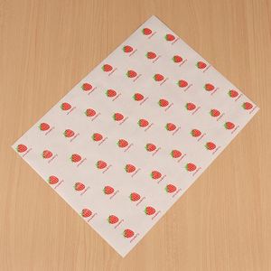 กระดาษห่ออาหารกันไขมันสำหรับอาหารฟาสต์ฟู้ด เบอร์เกอร์ แซนวิช คุกกี้ - Product Image 3