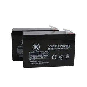 Batería Ups al por mayor 12V 7ah 12V 8ah 12V 12ah Baterías selladas de plomo ácido Pulverizador de mochila para agricultura