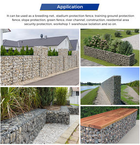 Gabions en treillis métallique soudé 2X2 Boîte de gabions en fer galvanisé pour le traitement de flexion du fournisseur de protection des berges de rivière pour les <span class=keywords><strong>cages</strong></span> - Product Image 4