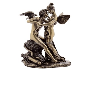 Hermosa Estatua de Bronce de Diseño, Escultura de Chica Desnuda Bailando - Product Image 5