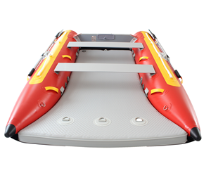 Deportivo estable de alta presión punto de caída piso de aire 11 pies catamarán inflable bote Mini <span class=keywords><strong>gato</strong></span> barco - Product Image 2