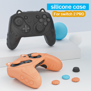 Manicotto protettivo morbido in Silicone con impugnatura comoda per Nintendo Switch <span class=keywords><strong>2</strong></span> Pro <span class=keywords><strong>Controller</strong></span> - Product Image 3