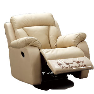 Lujo de gama alta relajante moderno 360 grados giratorio de cuero sofá masaje silla reclinable para sala de estar - Product Image 4