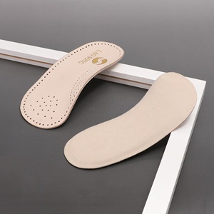 Semelles intérieures confortables pour le sport, en cuir végétal tanné à moitié, soutien de la voûte plantaire, absorption <span class=keywords><strong>des</strong></span> chocs, semelles orthopédiques pour tous - Product Image 5