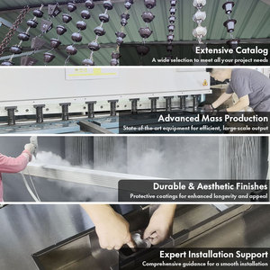 8 אינץ 'אלומיניום בסגנון K/מתמר/מחבט/מחבט/כובע סוף/מרפק/downspout - Product Image 6