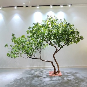 Arbre artificiel <span class=keywords><strong>Pieris</strong></span> réaliste, écologique et durable, taille personnalisée, en gros, avec tronc en bois massif pliable, <span class=keywords><strong>hauteur</strong></span> 200 cm, vert naturel - Product Image 5