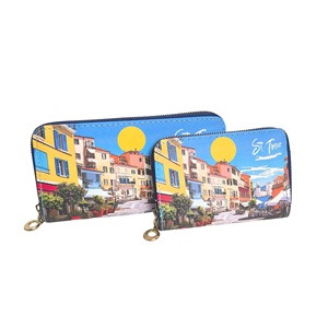 กระเป๋าสตางค์ PU ดีไซน์มอลต้าวิวพร้อมซิปด้านในกระเป๋าใส่บัตรหลายช่องมี<span class=keywords><strong>2</strong></span>ขนาด - Product Image 4