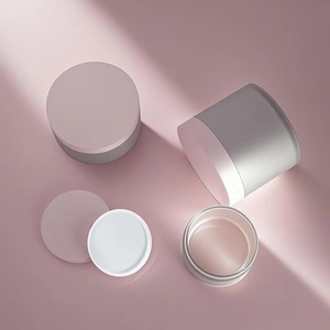 Dome Lid High End <b>Plastic</b> PET <b>Jar</b> Thick Wall Heavy Bottom 30g 50g 100g 150g 200g 250g Cosmetic <b>Jar</b> for Skin Care Cream Packaging - Product Image 5
