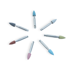 SH/SG2403 2404 2405 <strong>Dental</strong> Bur Silicone Polisher With RA Shank for Porcelain and Resin <strong>Dental</strong> Products - Product Image 1