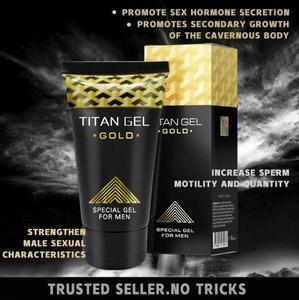 Productos en Oferta, Crema y Gel de Masaje para el Cuidado Masculino, Sin Efectos Secundarios, Venta al por Mayor, Titan Gel Gold - Product Image 2