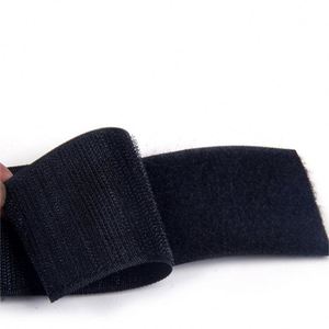 Sangle en nylon à crochets et boucles personnalisée à coudre pour accessoires vestimentaires, rouleau de bande auto-agrippante en nylon pour vêtements et sacs - Product Image 3