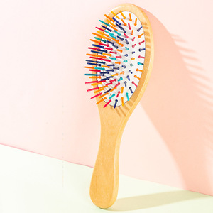 Hemu Scalp Massage Hair Brush Round <b>Square</b> Air Cushion Comb Household Massage <b>Tool</b> - Product Image 2