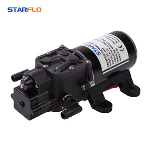 Mini pompe à diaphragme 12V 60W avec interrupteur de pression, auto-amorçante intelligente, haute pression, pour lavage de voiture et retour de flux - Product Image 1