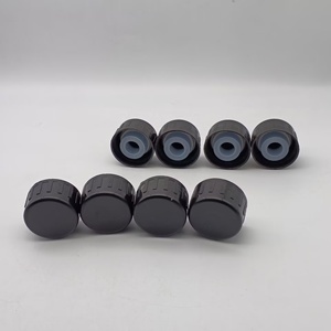 Gran oferta de alta calidad, tapón de rosca redondo de plástico para té de aceite de 30mm para envasar botellas de aceite de oliva con forro de plástico y volquete - Product Image 3