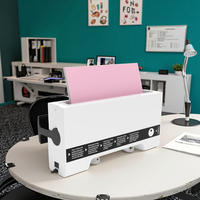 Machine à relier électrique ZEQUAN, format A4/Letter, capacité de 280 feuilles, préchauffage de 2 minutes, reliure thermique, petite taille pour bureau et maison