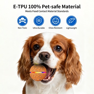 2026 Yüksek Kaliteli Akıllı Evcil Hayvan Oyuncağı Yuvarlanan Top Köpek Hareketle Aktive Edilen Şarj Edilebilir İnteraktif ETPU Evcil Hayvan Köpek Oyuncak Topu Uzaktan Kumandalı - Product Image 2