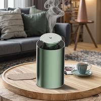 Diffuseur d'huiles essentielles sans eau en métal rechargeable par USB de 10 ml pour voitures, hôtels, portable, garantie 1 an, parfum d'air