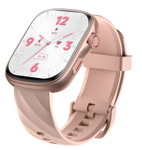 Montre connectée DF GTS10 avec calcul de pas, navigateur, enregistrement audio/vidéo, mesure de l'oxygène sanguin, tension artérielle, musique, alarme et fréquence cardiaque - Product Image 1
