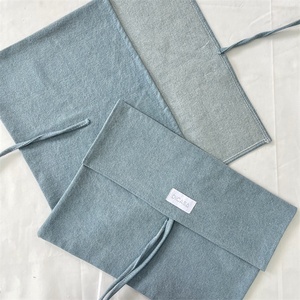 Chuanghua Factory Outlet Denim Cloth Bag Packaging Folding <b>Gift</b> <b>Envelope</b> Pouch Packaging for Handbags With Customize Logo - Product Image 4