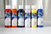 Lot de peinture acrylique néon non toxique pour coulage, 100 ml, 8 couleurs, pour projets DIY d'art sur papier et toile