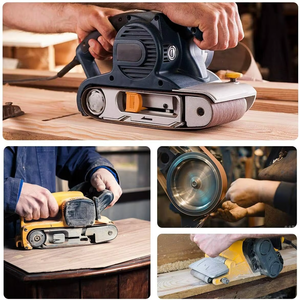 20 unidades de bandas de lijado de resina de óxido de aluminio 3x21, granos medios y finos, personalizables, OEM, para lijadora de banda de fibra de vidrio, papel de <span class=keywords><strong>lija</strong></span> 40 60 80 120 150 240 - Product Image 5
