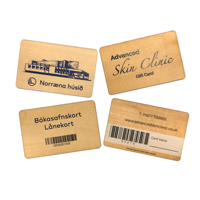 Tarjetas de Llave de Hotel RFID de Madera Sostenible |   Tarjetas Inteligentes NFC de Bambú Ecológicas para Control de Acceso |   Logotipo Grabado con Láser Personalizado