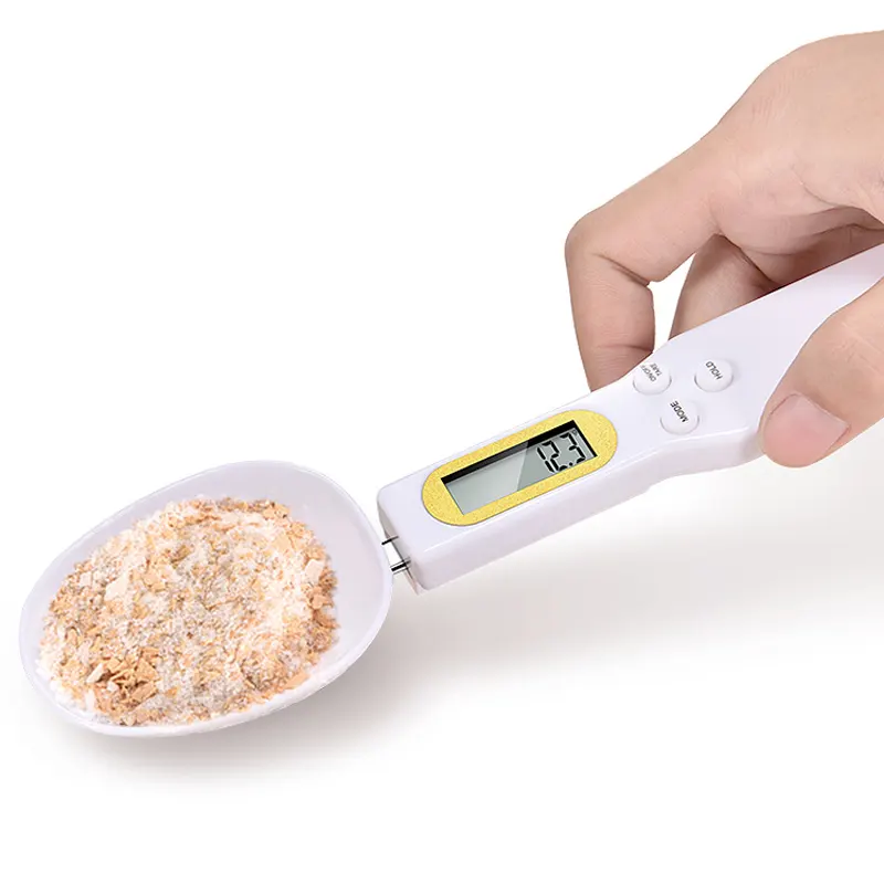 500g/0.1g Digital Spoon Scale Mini Kitchen Scales Baking Supplies LCD Display Digital Kitchen Measuring Spoon Electronic