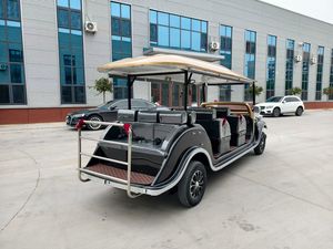 Carro de Patrulla Eléctrico Retro de Alto Rendimiento, Clásico, con Batería de Litio de 5KW, Certificado CE, para 4 Personas, Luces LED Delanteras Independientes - Product Image 2