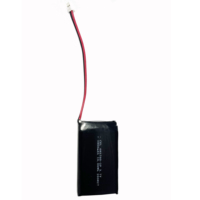Pouch Kustom CEL Baterai Li-ion Isi Ulang 683760 7.4V 2S1P 3800mAh Paket Baterai Katoda LiCoO2 1000-Cycle IEC62133/CE/UL1642