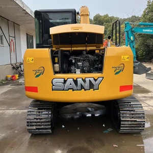 Excavadora de cadenas SANY SY75C usada de 7 toneladas con cucharón de 0.28m³ y motor japonés para construcción - Product Image 5