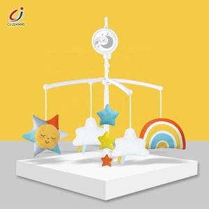 Juguete <span class=keywords><strong>musical</strong></span> colgante para bebé, <span class=keywords><strong>musical</strong></span>, cama eléctrica, campana, cuna, arcoíris, móvil - Product Image 2