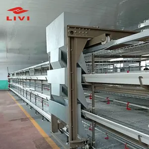 Gallinero de China, productos de granja comercial, jaula de capa de pollo automática para venta en españa, 2022