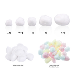 Offre Spéciale – Boules de coton stériles certifiées ISO pour usage médical, absorbantes et douces, en sachet PP, type désinfectant par ultrasons - Product Image 4