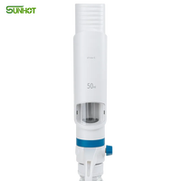 Titrage électronique DTrite-S en plastique pour laboratoire, avec support à distance, 10 ml, 25 ml, 50 ml