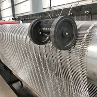 Fournisseur d'usine ISO depuis 17 ans, maille métallique architecturale en acier inoxydable SS316 pour revêtement de façade