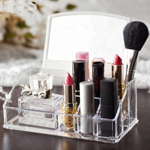 Choice Fun Wholesale Clear Acrylic Make up <strong>Makeup</strong> Cosmetics Organizer <strong>Drawers</strong> With Mirror - Product Image 4
