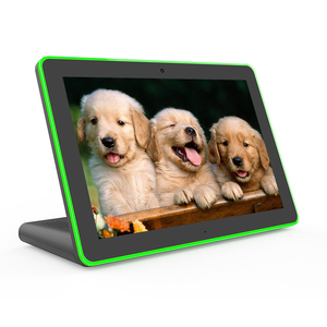 <b>10</b>" L-Shaped Professional Android <b>Tablet</b> Wi-Fi IPS Anti Theft RK3288 Desktop LED Lights Optional Poe Touch Display New Product - Product Image 1