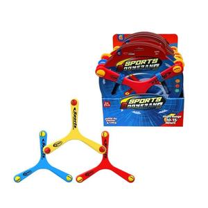 <span class=keywords><strong>Boomerang</strong></span> souple pour enfants – Disque volant d'extérieur sûr et facile à lancer en EVA, diamètre 27 cm, pour le plaisir de capture en famille dans la cour - Product Image 3