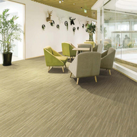 Achetez des tapis de bureau modernes noirs pour intérieur, en nylon résistant, en dalles, imprimés sur mesure