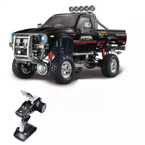 Vendita calda della fabbrica HG-P409 1/10 2.4G a quattro ruote motrici arrampicata telecomando RC Pickup Truck auto giocattolo per bambini