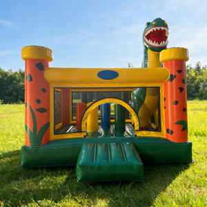 Castillo Inflable con Temática de Dinosaurio T-Rex Gigante, Perfecto para Fiestas en el Patio Trasero, Eventos y Negocios de Alquiler - Product Image 1
