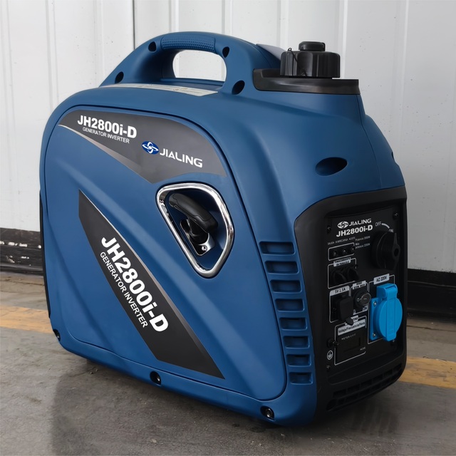 2kW 2000w Portable Inverter Generator Silent Mini Gasoline Power Generadors For Home / RV / Camper